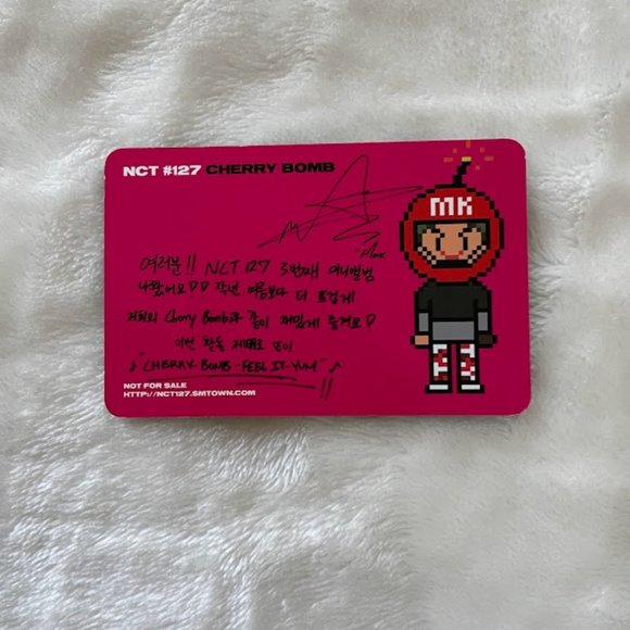 NCT 127 Cherry Bomb KPop Album w/ Photo Book, Photo Card, CD - Picture 2 of 7